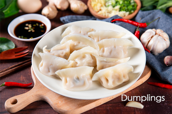 Chinese New Year Traditional Foods - Dumplings